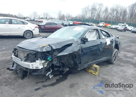 2020 Honda Civic Ex из США, поврежденный, VIN 19XFC1F3XLE209492